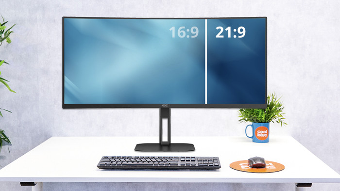 AOC CU34V5CW/BK visual Coolblue 1