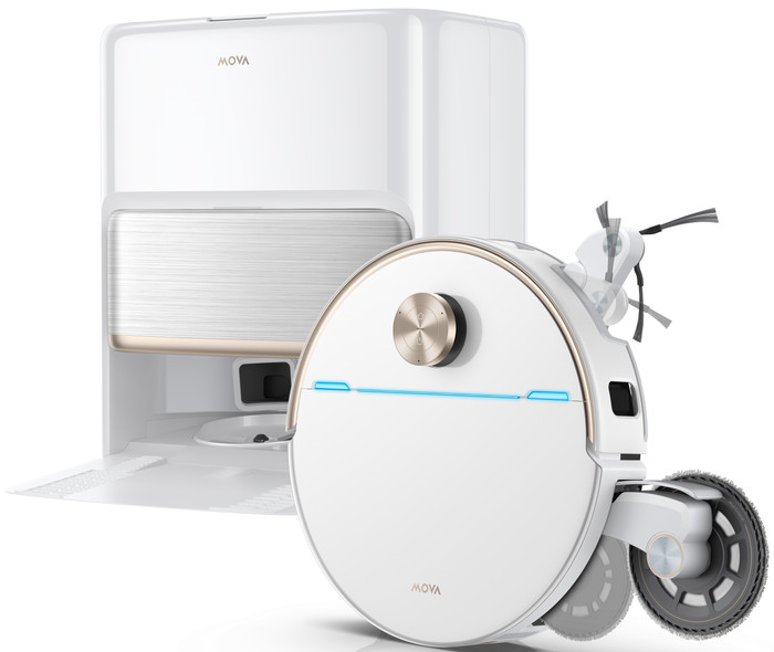 Mova V70 Ultra Complete White rechte seite