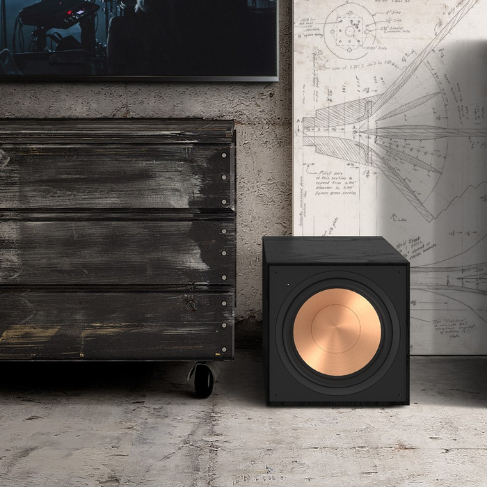 Klipsch R-121SW produkt in gebrauch