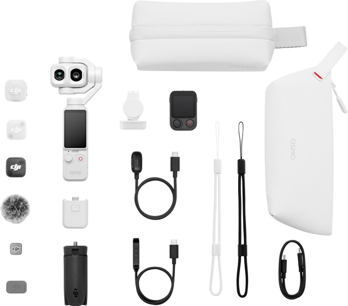 DJI Osmo Pocket 4P (Pro) Creator Combo Weiß Main Image