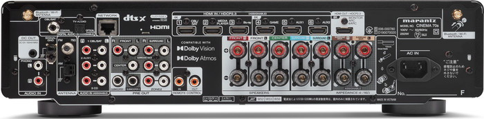 Marantz Cinema 70S Silver back