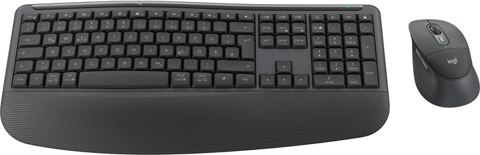 Logitech MK880 Signature Comfort Plus Kabellose Tastatur und Maus Combo Graphite QWERTZ Main Image