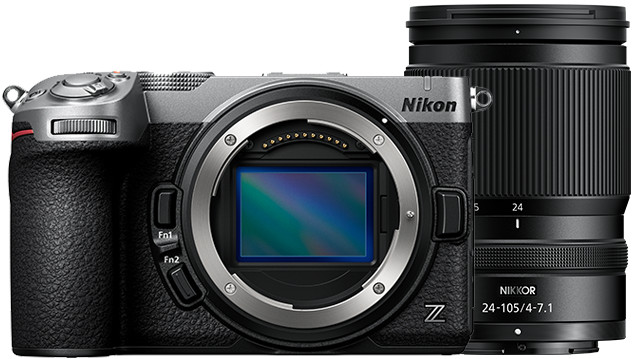 Nikon Z5IIC Silber + 24-105mm f/4-7.1 vorne
