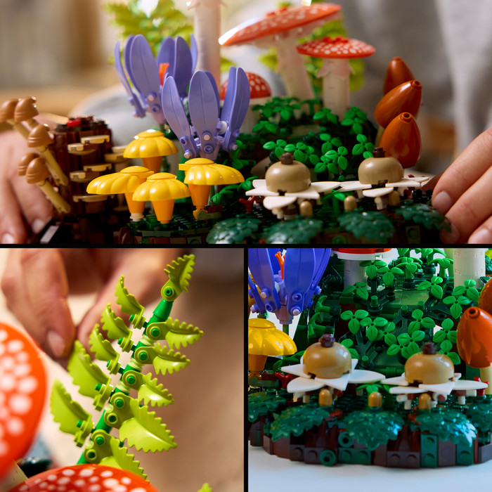 LEGO Botanicals Waldpilze 11505 detail