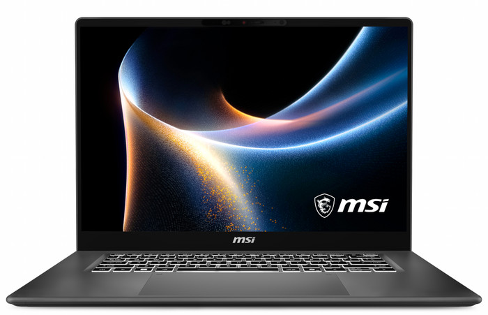MSI Prestige 16 AI+ OLED C3MG-402NLN QWERTY front