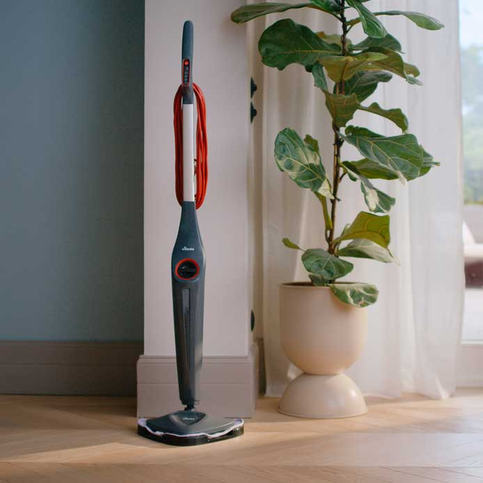 Vileda Steam Plus Pro Compact produkt in gebrauch