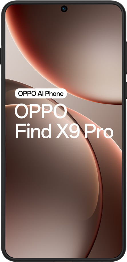 Just in Case Rugged OPPO Find X9 Pro Back Cover Black front