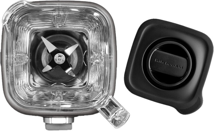 KitchenAid Artisan K400 5KSB4026EMS Medaillon silber oberseite