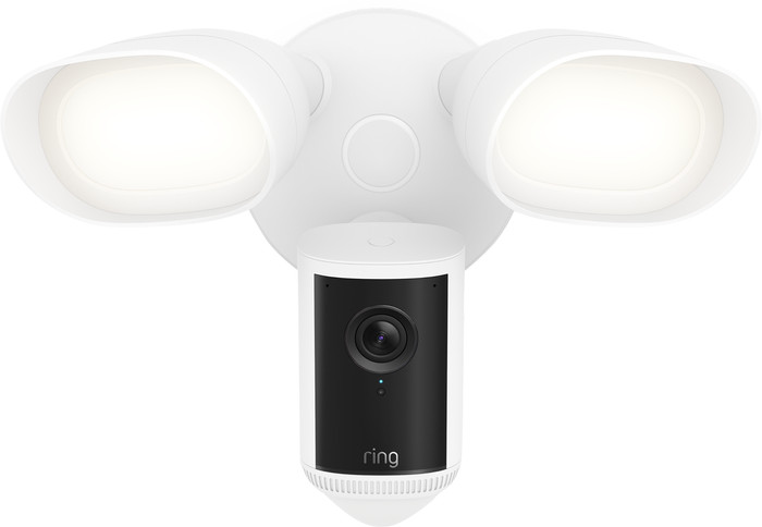 Ring Floodlight Cam Wired Pro 2. Generation Weiß Main Image