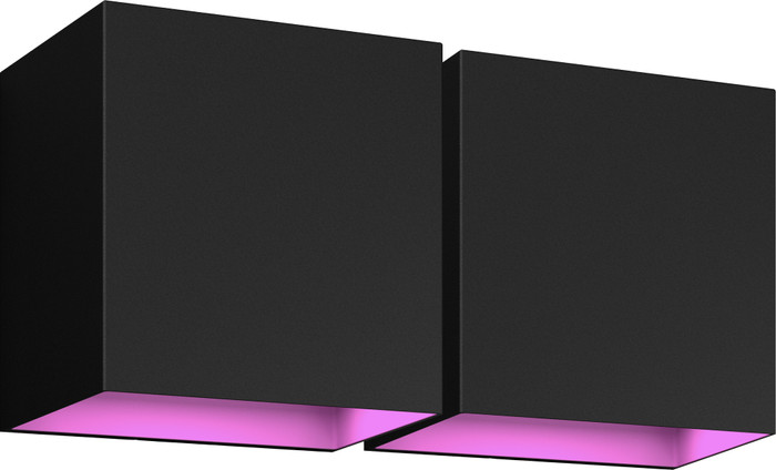 Philips Hue Resonate Downward White & Color - Schwarz Doppelpack Main Image