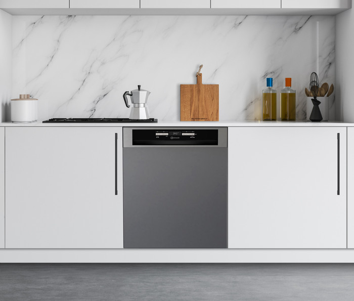 Bauknecht BBO 3O41 PLT/ Einbau / teilintegriert / Nischenhöhe 82 - 90 cm null