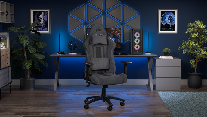 Corsair TC100 Relaxed Gray/Black visual supplier