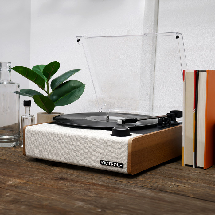 Victrola Eastwood II OAK produkt in gebrauch