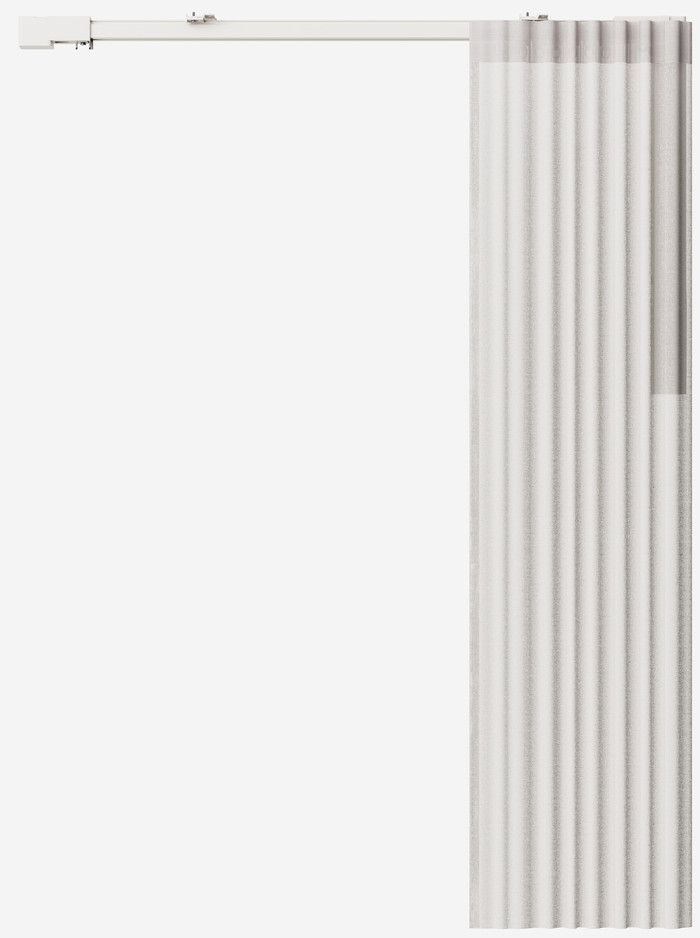 MotionBlinds Vorhangmotor und -schienen (360 cm) produkt in gebrauch