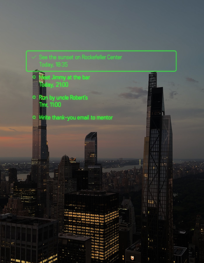 EvenRealities Even G2B Smart Glasses Grey product in use