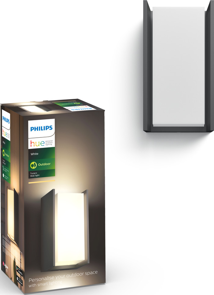 Philips Hue Turaco Wandlampe White Schwarz null