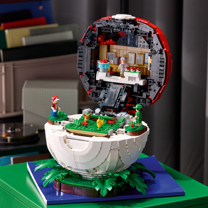 LEGO Pokémon Pokéball mit Beeindruckenden Trainermomenten 72154 produkt in gebrauch