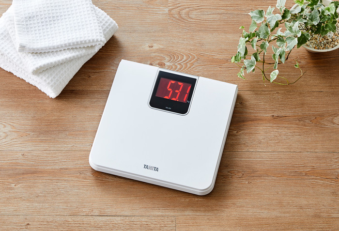 Tanita HD-395 produkt in gebrauch
