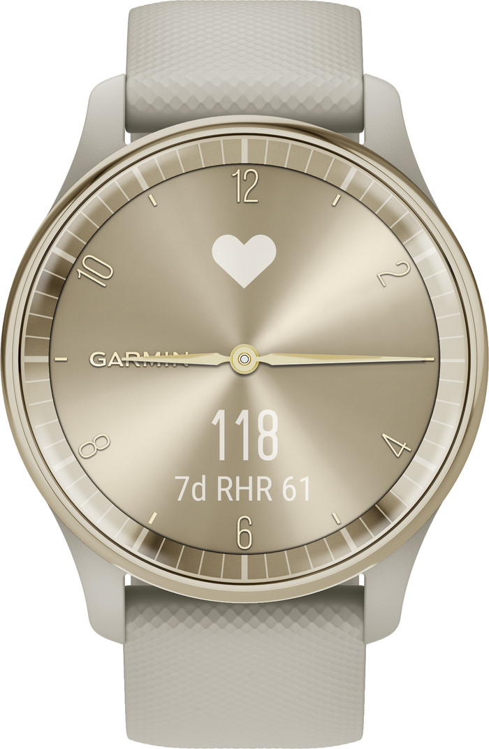Garmin Vivomove Trend Gold/Gray front
