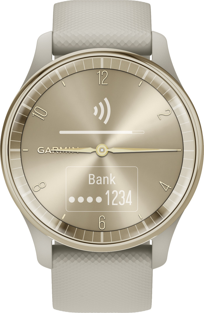 Garmin Vivomove Trend Gold/Gray front