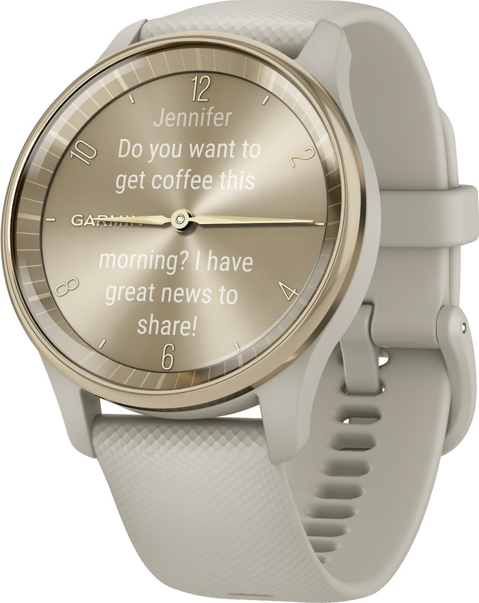 Garmin Vivomove Trend Gold/Gray right side