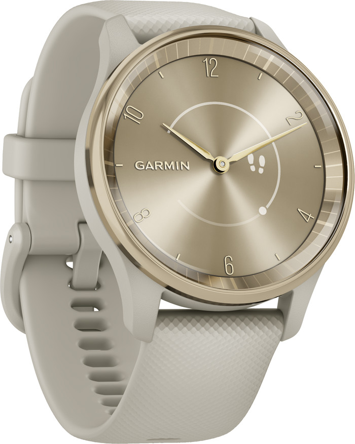 Garmin Vivomove Trend Gold/Gray left side