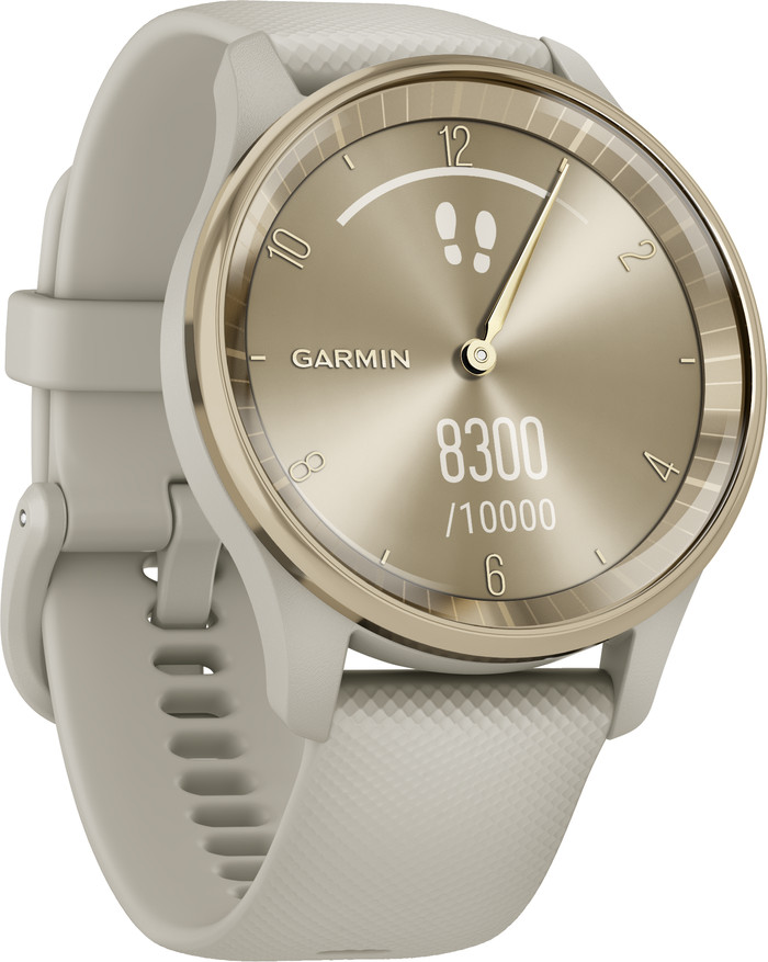 Garmin Vivomove Trend Gold/Gray left side