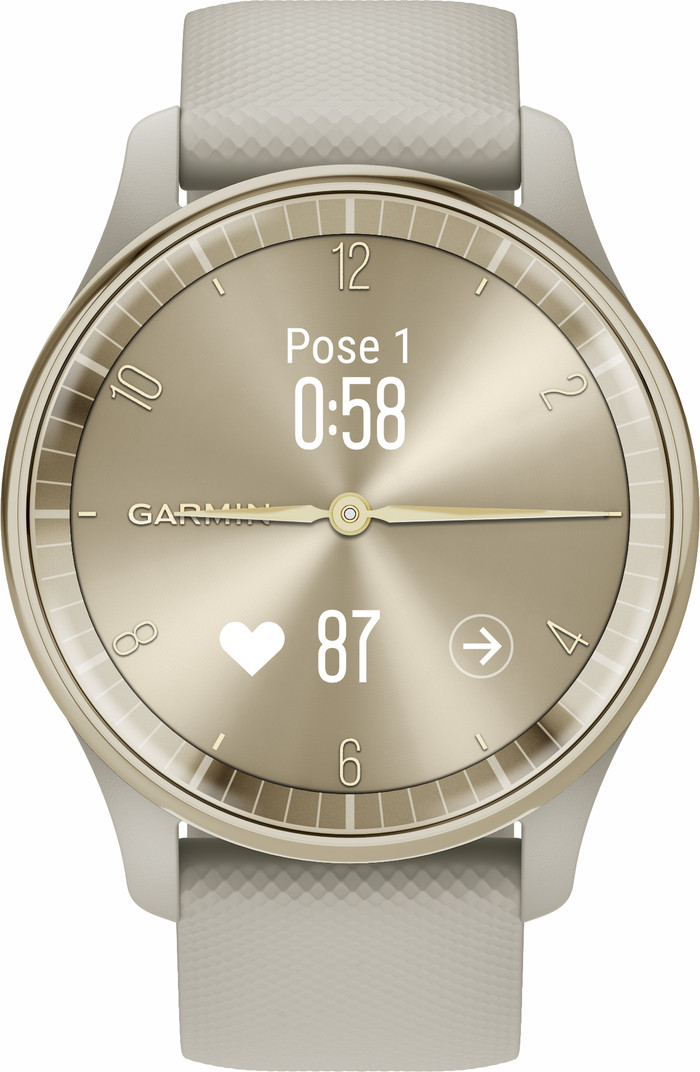 Garmin Vivomove Trend Gold/Gray front