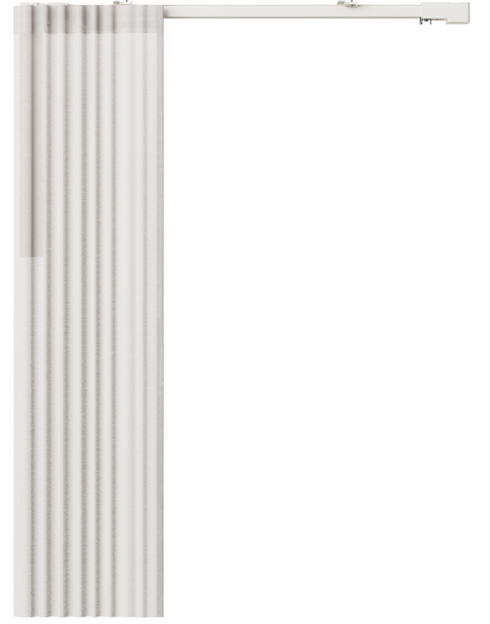 MotionBlinds Vorhangmotor und -schienen (360 cm) produkt in gebrauch