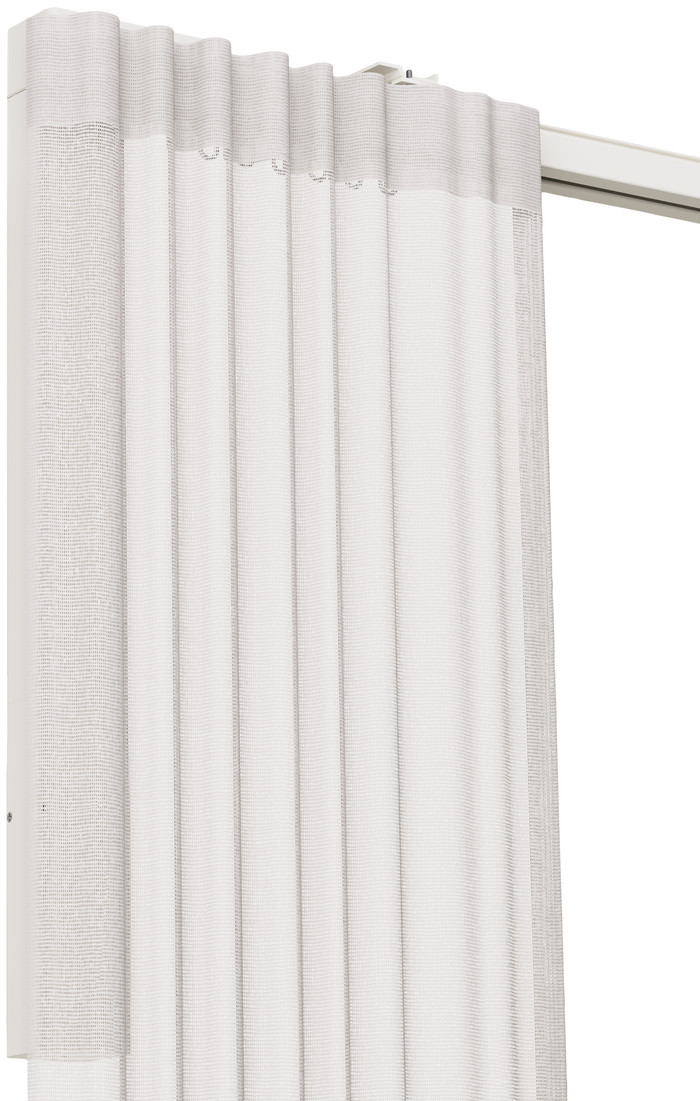 MotionBlinds Vorhangmotor und -schienen (360 cm) produkt in gebrauch