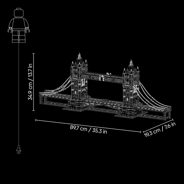 LEGO Architecture Tower Bridge 21067 visueller lieferant