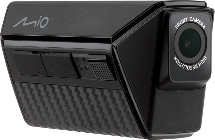 Mio MiVue MP30 GPS Dual Motorrad Dashcam linke seite