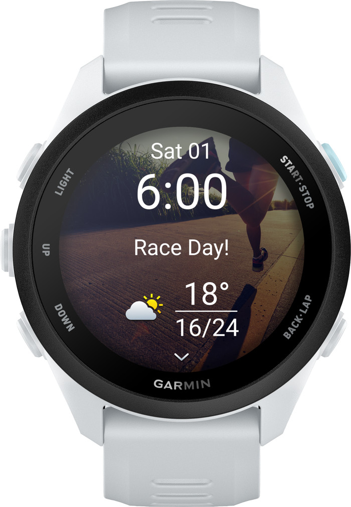 Garmin Forerunner 70 43mm White front