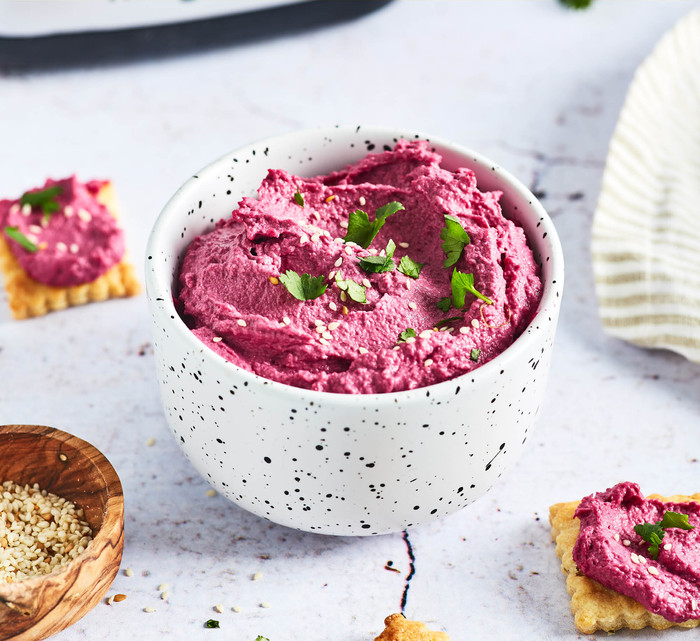 Magimix Power Standmixer 3 Matt Chrom produkt in gebrauch