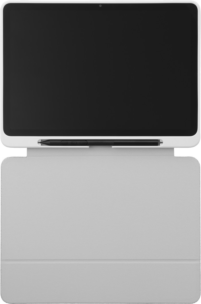 Wacom MovinkPad 11 Case mit Ständer Grau vorne