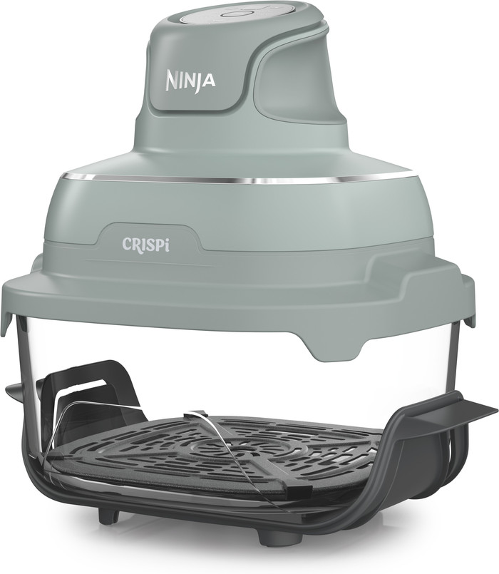 Ninja CRISPi 4-in-1 Glass Airfryer Green right side