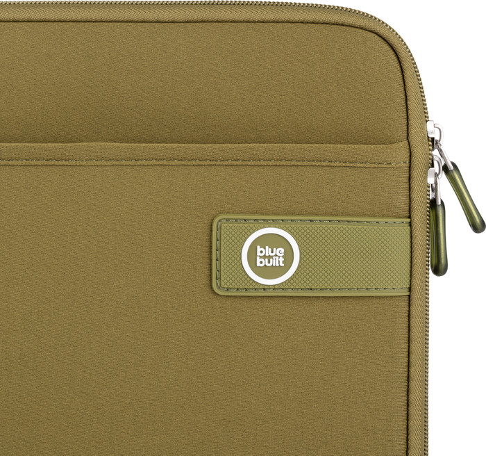 BlueBuilt Laptop Sleeve for Apple MacBook Pro 16 inches Green detail