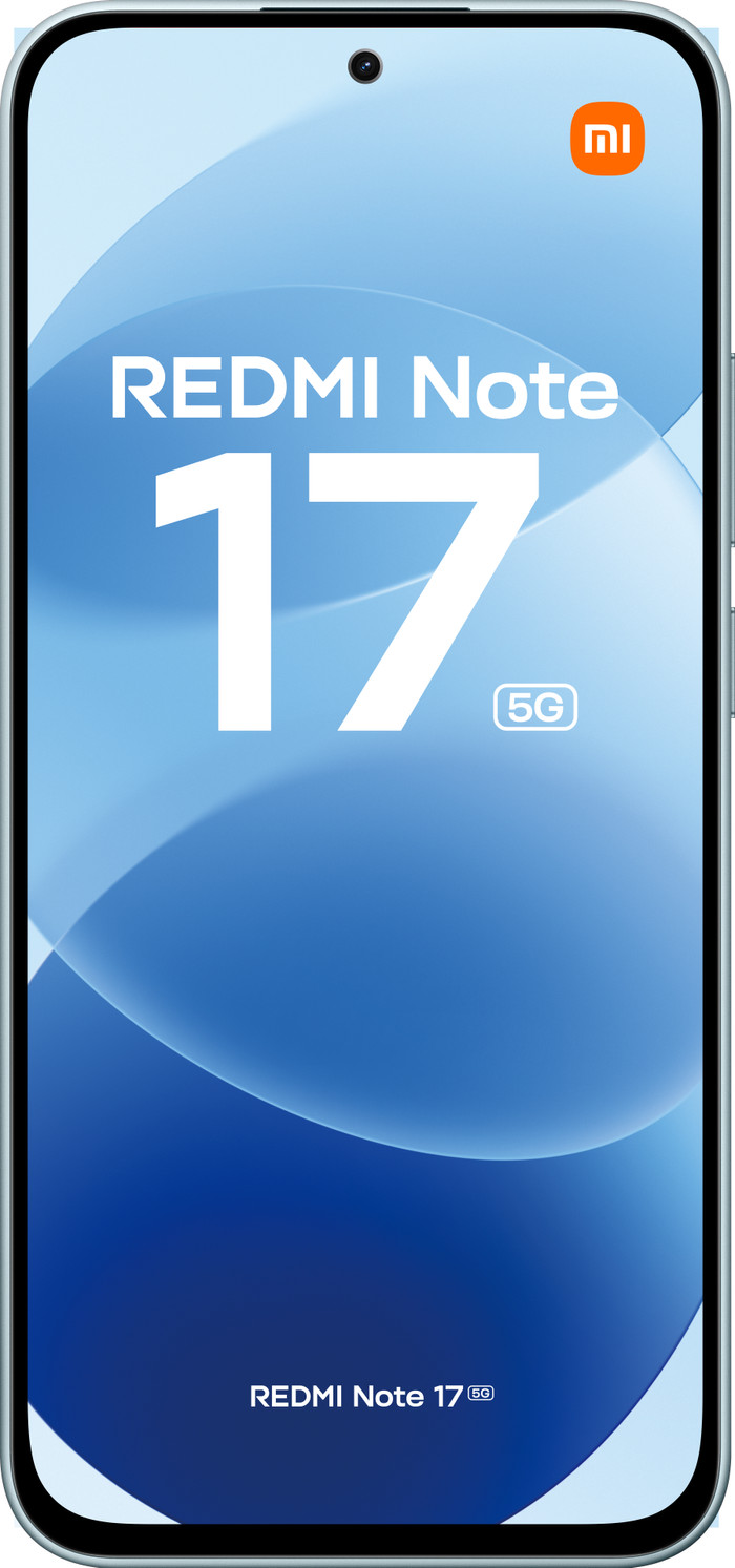Redmi Note 17 128GB Blau 5G vorne