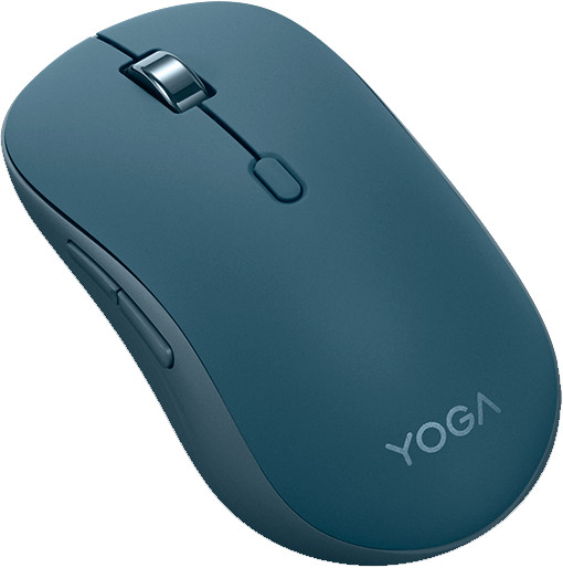 Lenovo Yoga Bluetooth Leise Maus Tidal Teal linke seite