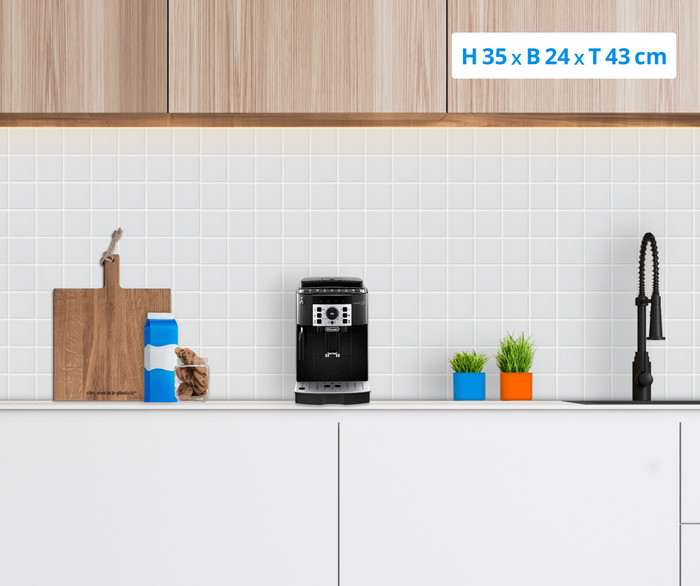 De'Longhi Magnifica ECAM 20.110.B Schwarz visuelles Coolblue 1