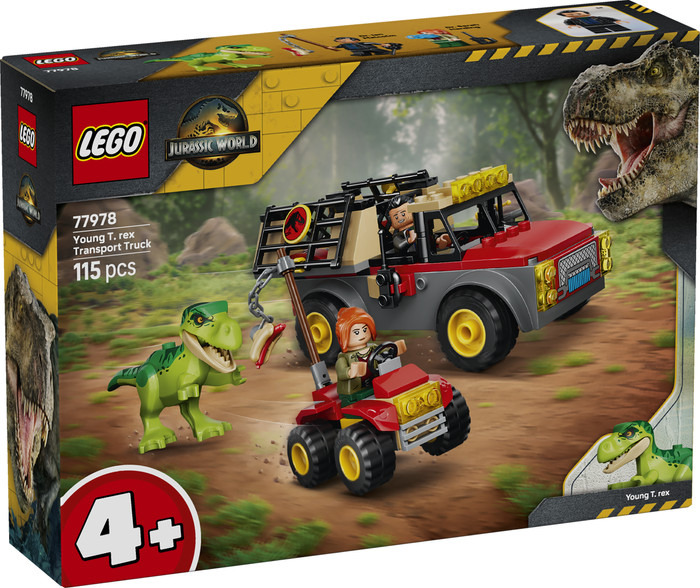 LEGO Jurassic World Transporter für den Jungen T.Rex 77978 verpackung