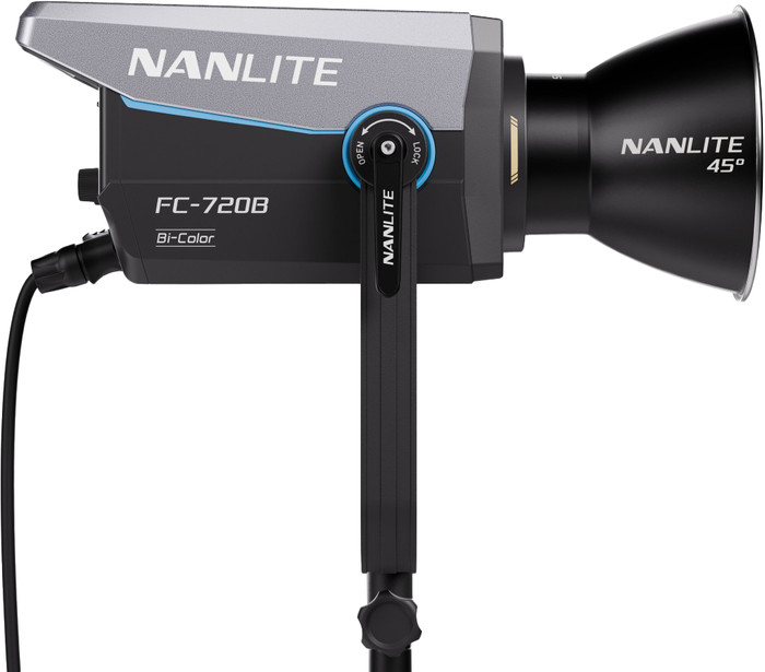 Nanlite FC-720B LED Bi-Color Spot Light left side