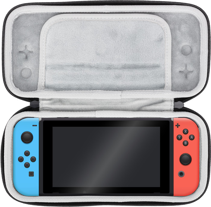 Nintendo Switch Rot/Blau + Mario Kart 8 Deluxe + Bluebuilt Travel Case null