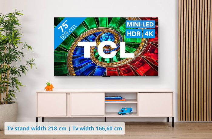 TCL RGB Mini-LED 75 inches RM7L (2026) visual Coolblue 1