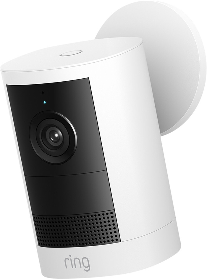 Ring Außenkamera mit Netzteil 2. Generation Weiß Main Image