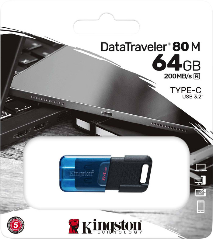 Kingston DataTraveler 80 M 64GB packaging
