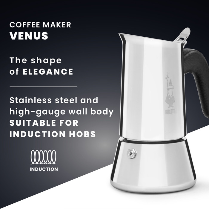 Bialetti New Venus Induction 4 Tassen null