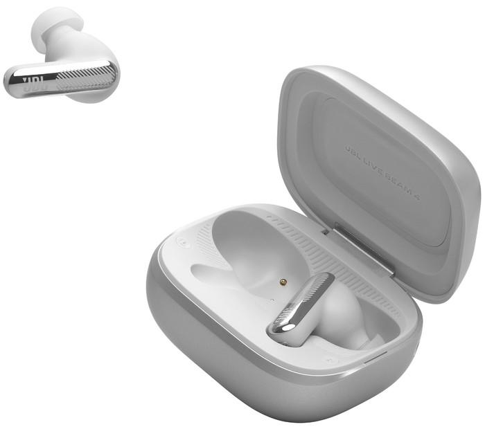 JBL Live Beam 4 Silber vorne