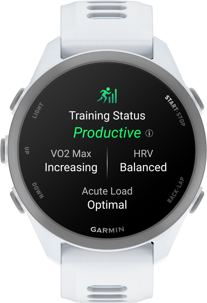 Garmin Forerunner 170 43mm White front