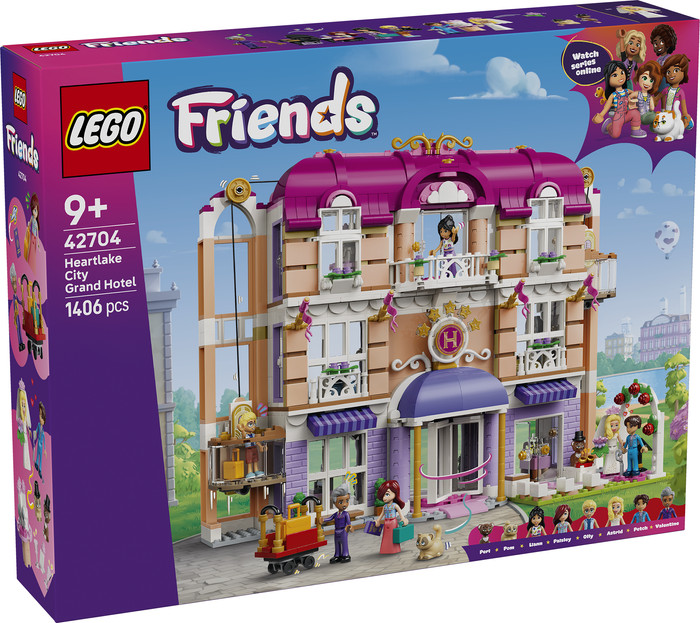 LEGO Friends Das Grandhotel von Heartlake City 42704 verpackung